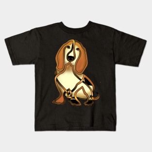 Bassett Hound Kids T-Shirt